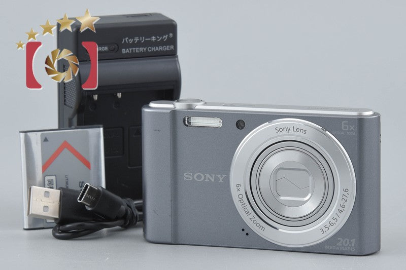 Sony Cyber-Shot DSC-W810 Silver 20.1 MP Digital Camera [Japanese Language Only]
