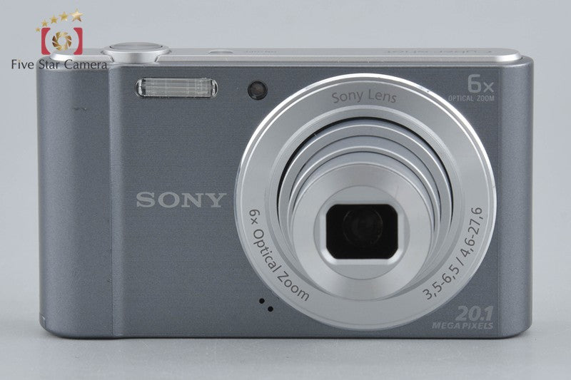 Sony Cyber-Shot DSC-W810 Silver 20.1 MP Digital Camera [Japanese Language Only]