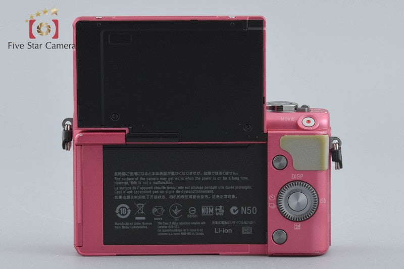 Sony α NEX-3N Pink 16.1 MP Digital Mirrorless Camera [Japanese Language Only]