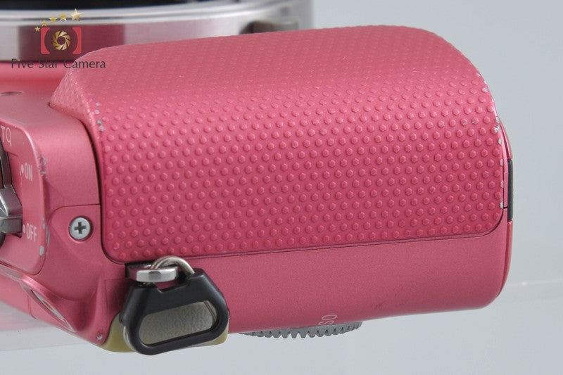 Sony α NEX-3N Pink 16.1 MP Digital Mirrorless Camera [Japanese Language Only]