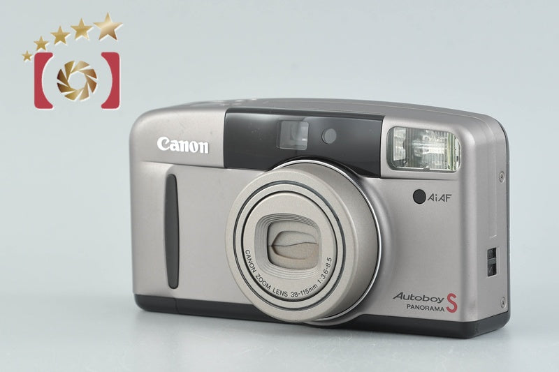 Canon Autoboy S PANORAMA Greige Titanium 35mm Point & Shoot Film Camera
