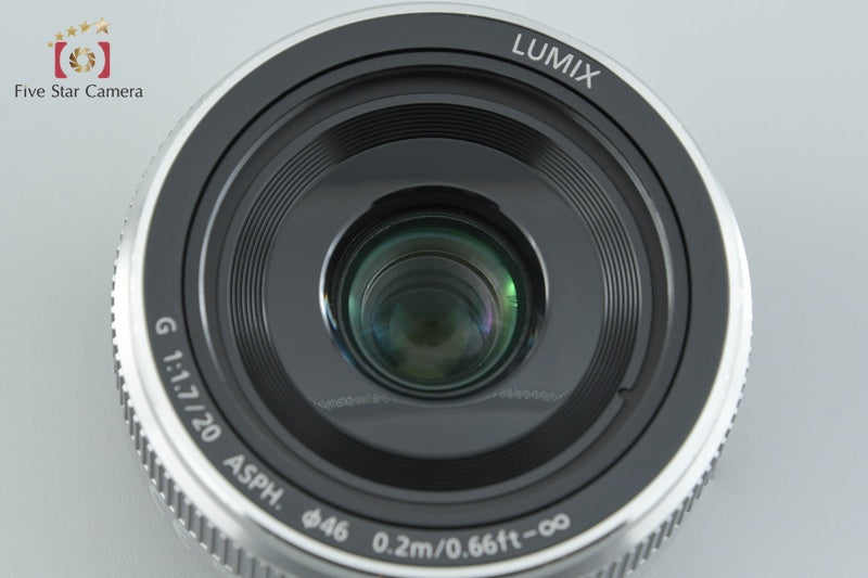 Panasonic LUMIX G 20mm f/1.7 II ASPH. H-H020A Silver