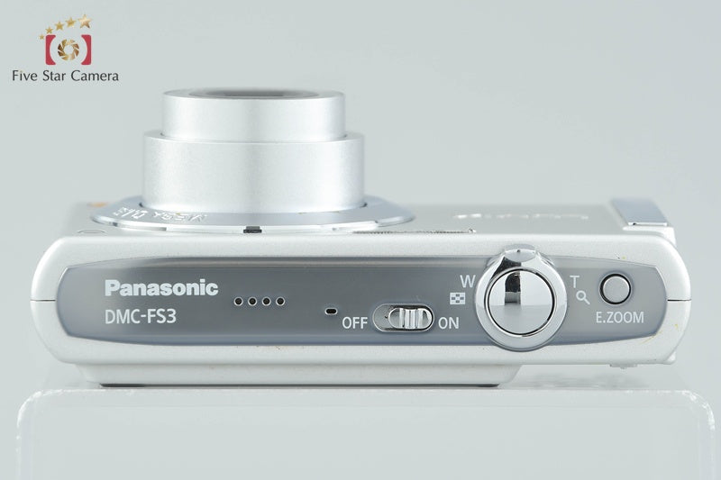 Panasonic LUMIX DMC-FS3 Silver 8.1 MP Digital Camera [Japanese Language Only]