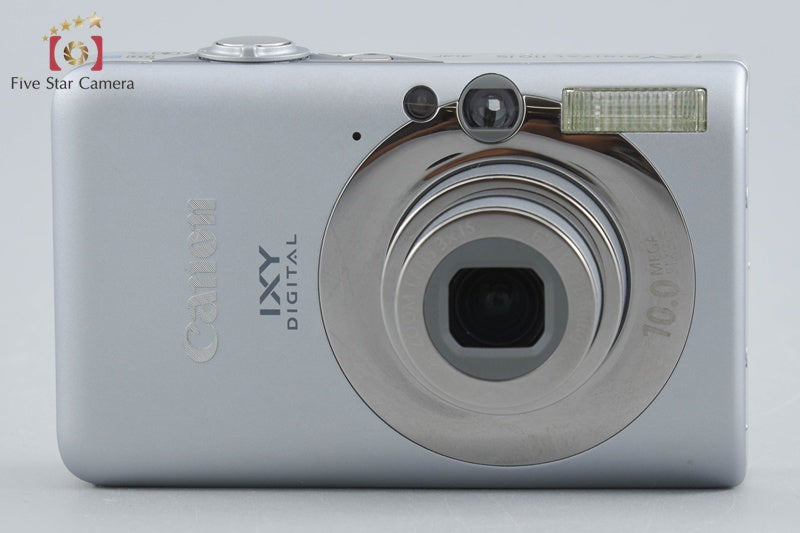 Canon IXY Digital 110 IS Silver 10.0 MP Digital Camera w/ Box