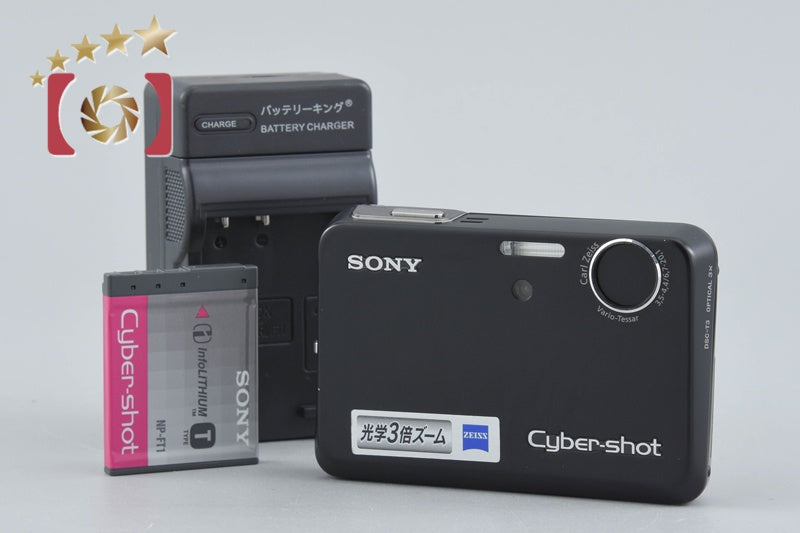 Sony Cyber-Shot DSC-T3 Black 5.1 MP Digital Camera