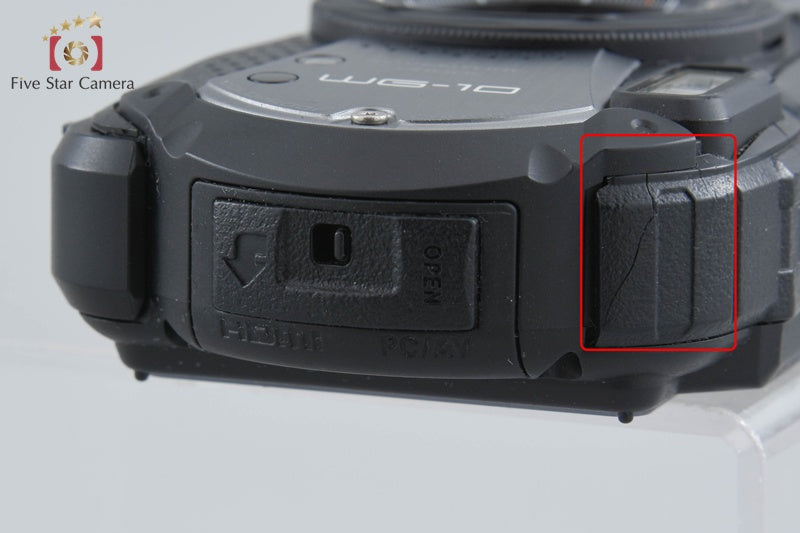 Ricoh PENTAX WG-10 Black 14.0 MP Waterproof Action Camera