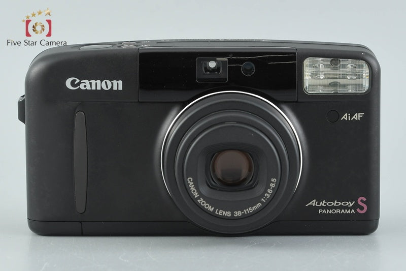 Canon Autoboy S PANORAMA Brown Black 35mm Point & Shoot Film Camera