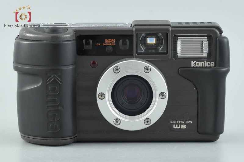 Konica Genbakantoku 35WB Gray 35mm Point & Shoot Film Camera