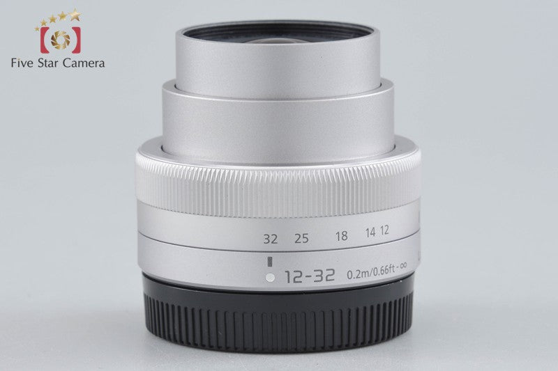 Panasonic LUMIX G VARIO 12-32mm f/3.5-5.6 ASPH. MEGA O.I.S. H-FS12032 Silver