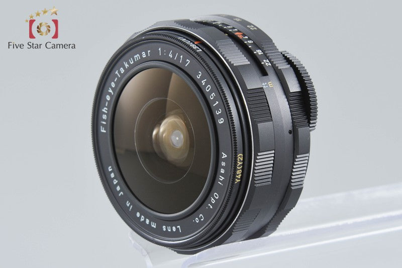 PENTAX SMC Fish-eye-Takumar 17mm f/4 M42 Mount Lens