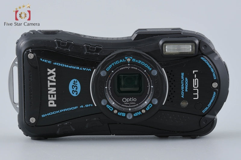 Ricoh PENTAX Optio WG-1 Black 14.0 MP Waterproof Action Camera