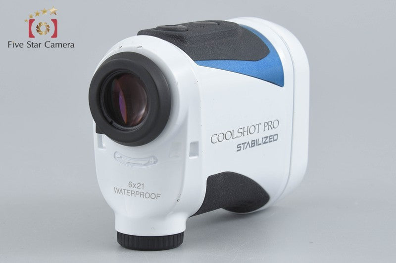 Nikon COOLSHOT PRO STABILIZED White Laser Rangefinder for Golf