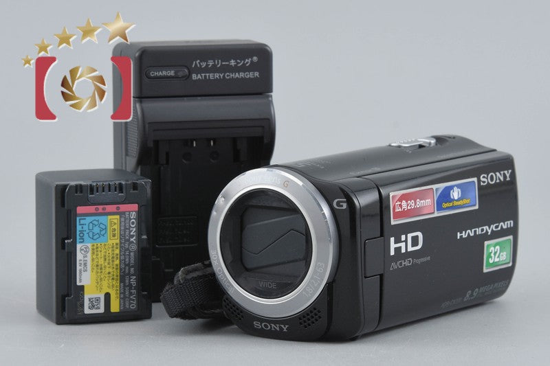 Sony HANDYCAM HDR-CX270V Crystal Black Video Camera [Japanese Language Only]