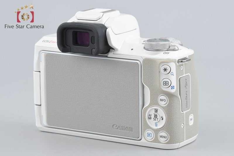 "Count 1,000" Canon EOS Kiss M / M50 White 24.0 MP Digital Mirrorless Camera