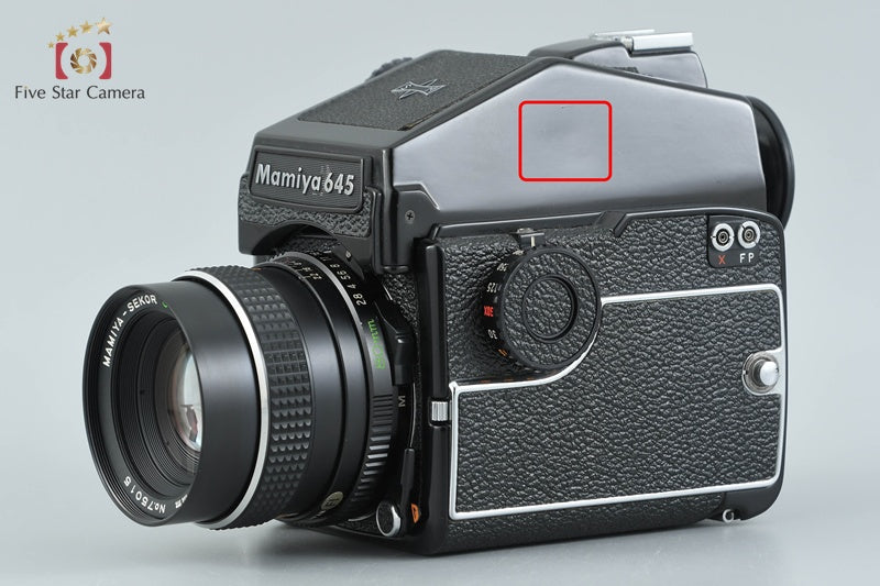 Mamiya M645 1000S Medium Format Film Camera + SEKOR C 80mm f/2.8