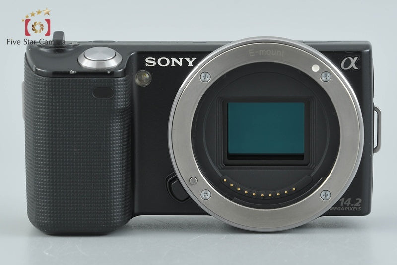 Sony α NEX-5 Black 14.2 MP Digital Camera 18-55 Lens [Japanese Language Only]
