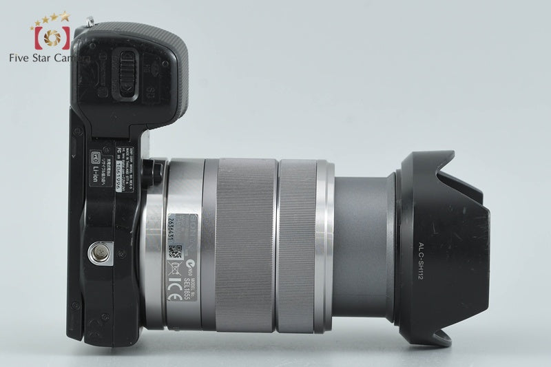 Sony α NEX-5 Black 14.2 MP Digital Camera 18-55 Lens [Japanese Language Only]