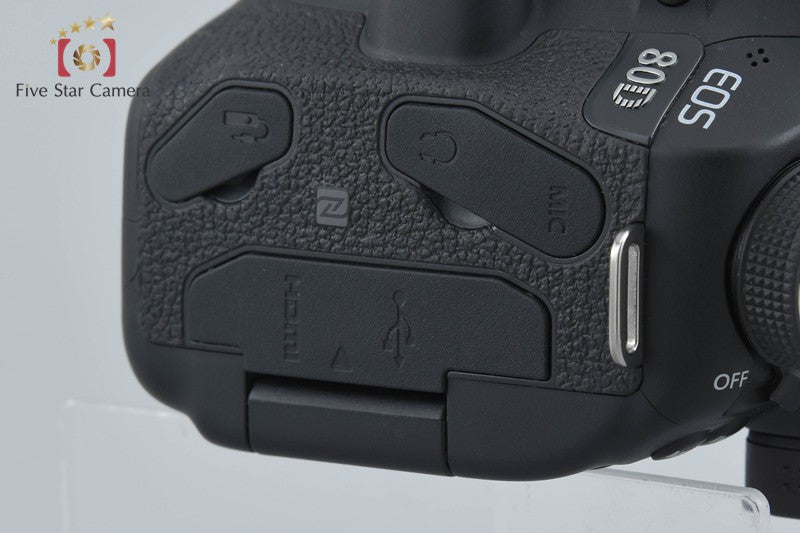 Canon EOS 80D 24.2 MP Digital SLR Camera Body w/ Box