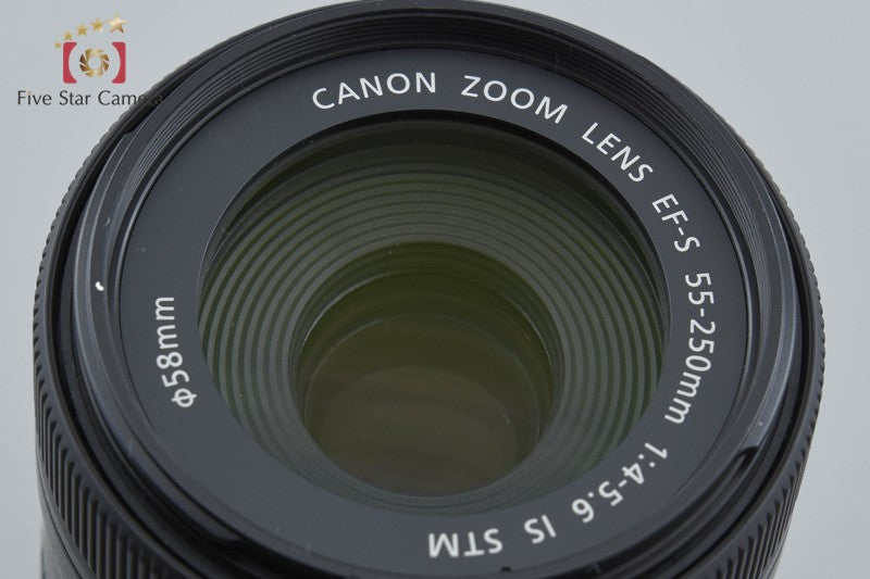 Canon EF-S 55-250mm f/4-5.6 IS STM