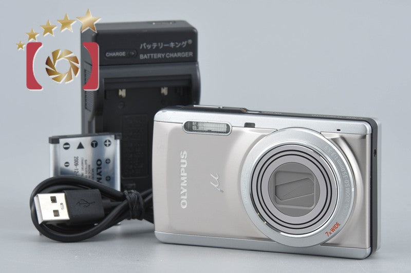 Olympus μ-7040 Titanium Silver 14.0 MP Digital Camera