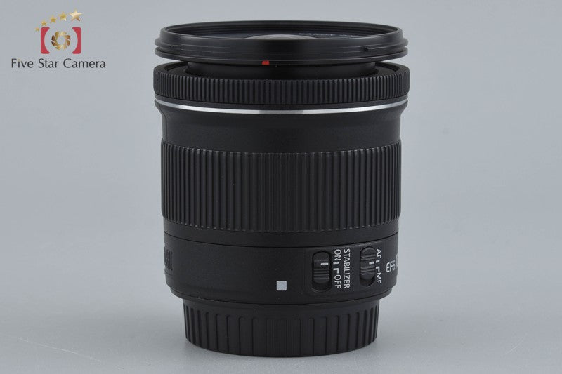 Canon EF-S 10-18mm f/4.5-5.6 IS STM