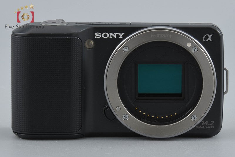 Sony Alpha α NEX-3 Black 14.2 MP 18-55 Lens [Japanese Language Only]