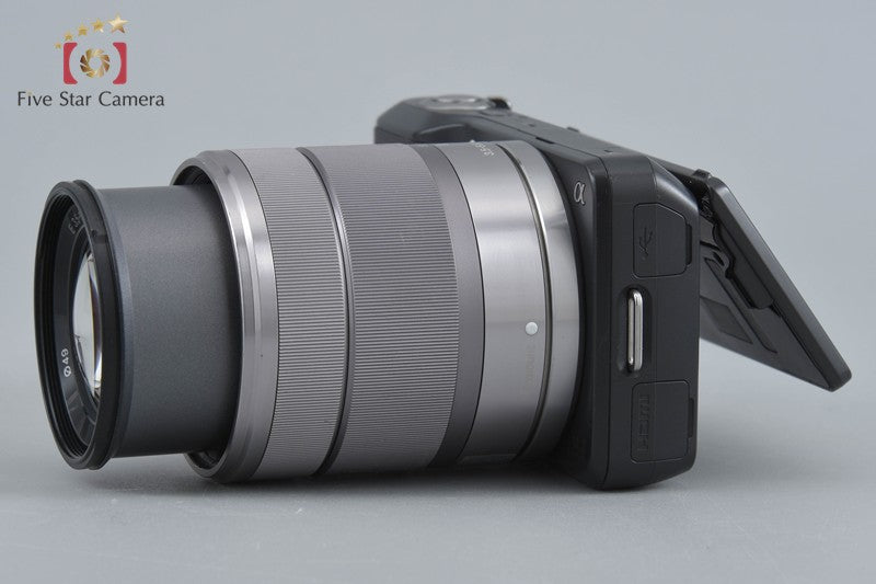 Sony Alpha α NEX-3 Black 14.2 MP 18-55 Lens [Japanese Language Only]