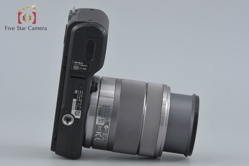 Sony Alpha α NEX-3 Black 14.2 MP 18-55 Lens [Japanese Language Only]