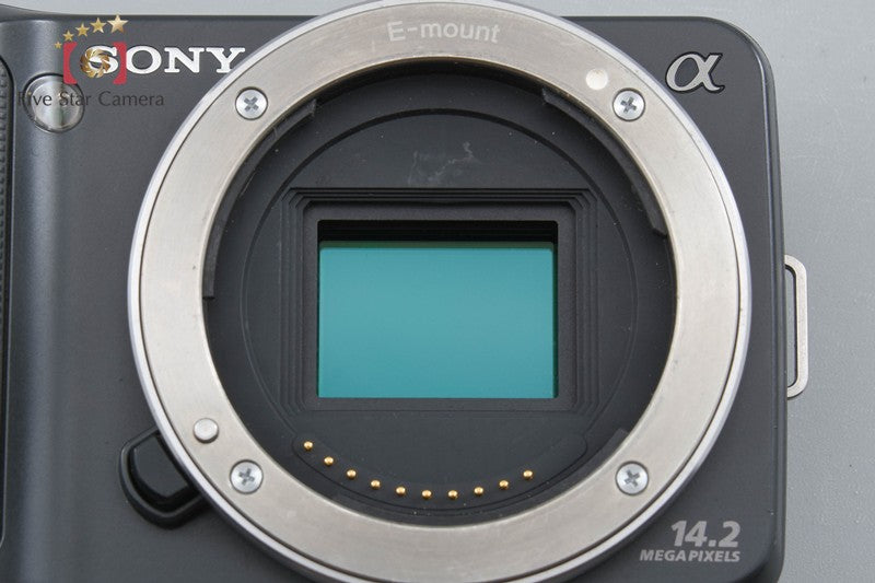 Sony Alpha α NEX-3 Black 14.2 MP 18-55 Lens [Japanese Language Only]