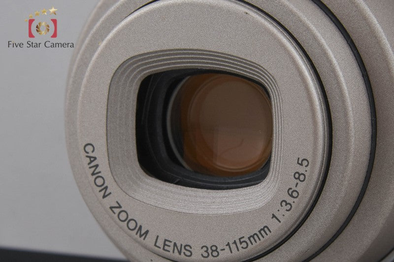 Canon Autoboy S PANORAMA Greige Titanium 35mm Point & Shoot Film Camera
