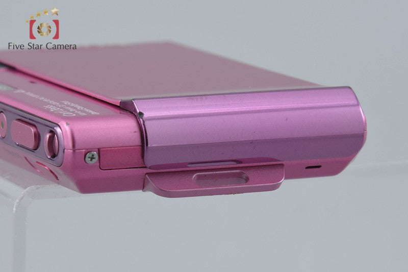 Sony Cyber-Shot DSC-T90 Pink 12.1 MP Digital Camera [Japanese Language Only]
