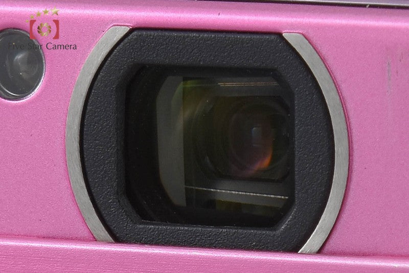 Sony Cyber-Shot DSC-T90 Pink 12.1 MP Digital Camera [Japanese Language Only]