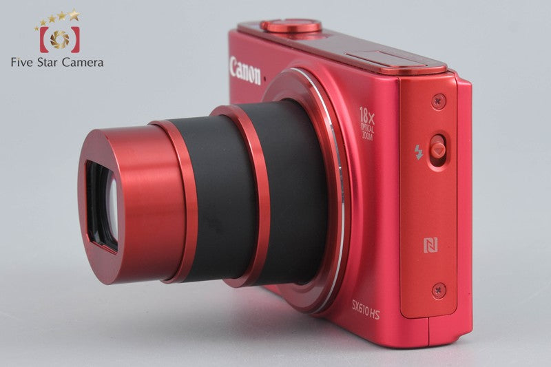 Canon PowerShot SX610 HS Red 20.2 MP Digital Camera