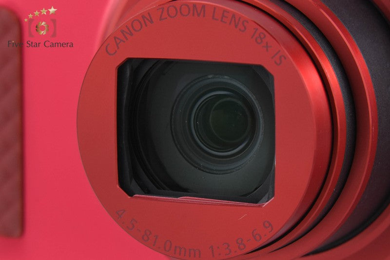 Canon PowerShot SX610 HS Red 20.2 MP Digital Camera