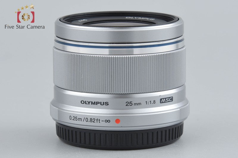 Olympus M.ZUIKO DIGITAL 25mm f/1.8 Silver