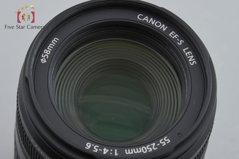 Canon EF-S 55-250mm f/4-5.6 IS