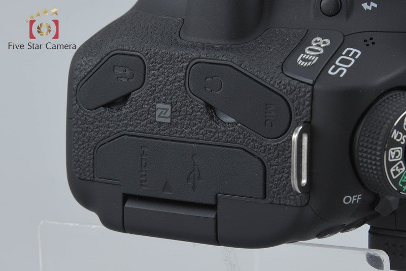 "Shutter count 569" Canon EOS 80D 24.2 MP Digital SLR Camera Body
