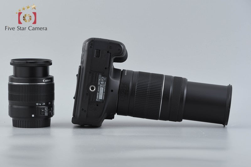 Canon EOS Kiss X5 / Rebel T3i / 600D 18.0 MP 18-55 55-250 Lenses