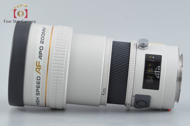Minolta HIGH SPEED AF APO TELE 200mm f/2.8 G