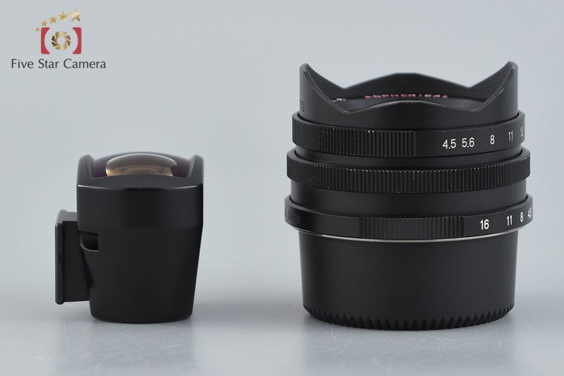 Voigtlander SUPER WIDE-HELIAR 15mm f/4.5 Aspherical Black for L39 w/ Viewfinder