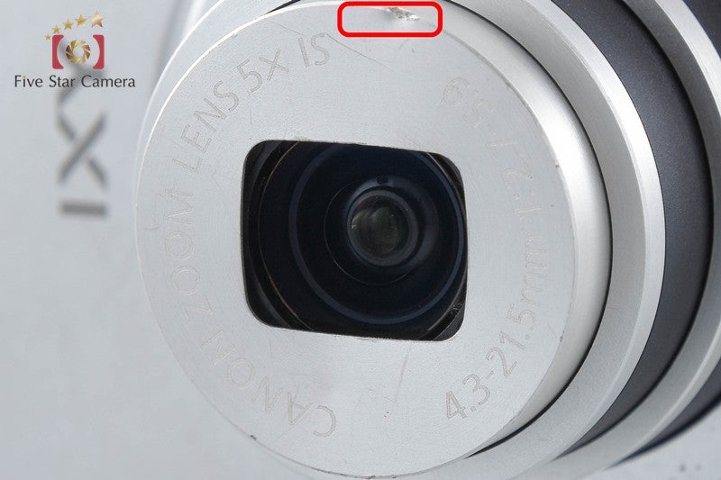 Canon IXY 430F Silver 16.1 MP Digital Camera