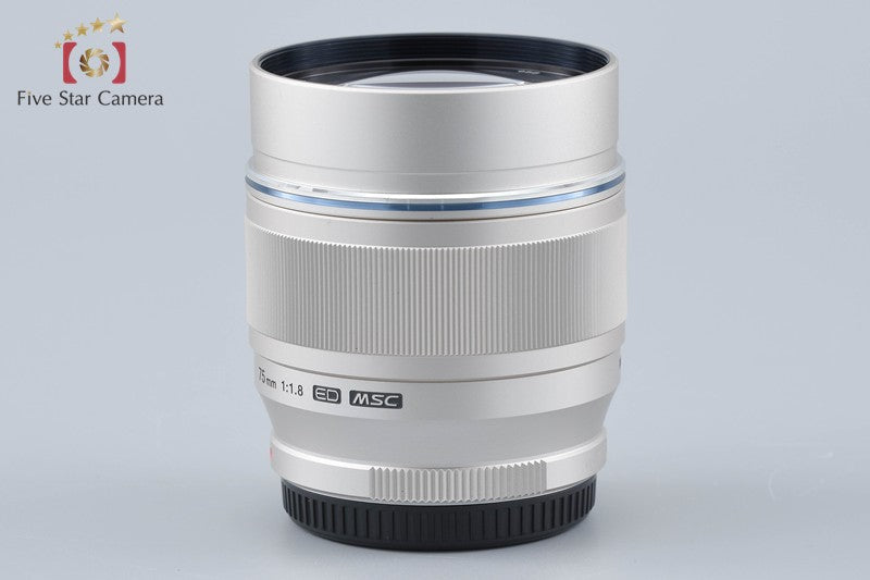 Olympus M.ZUIKO DIGITAL ED 75mm f/1.8 Silver