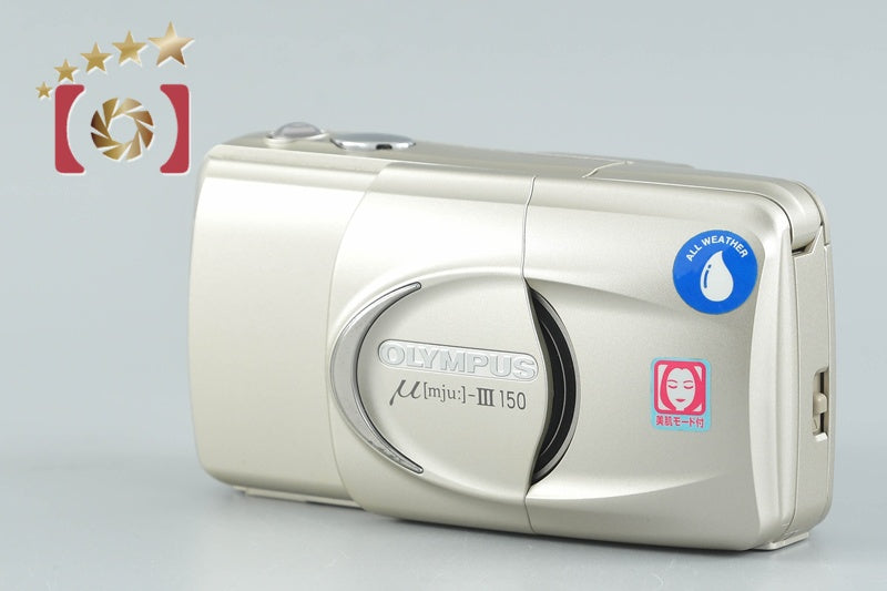 Olympus μ[mju:]-III 150 35mm Point & Shoot Film Camera
