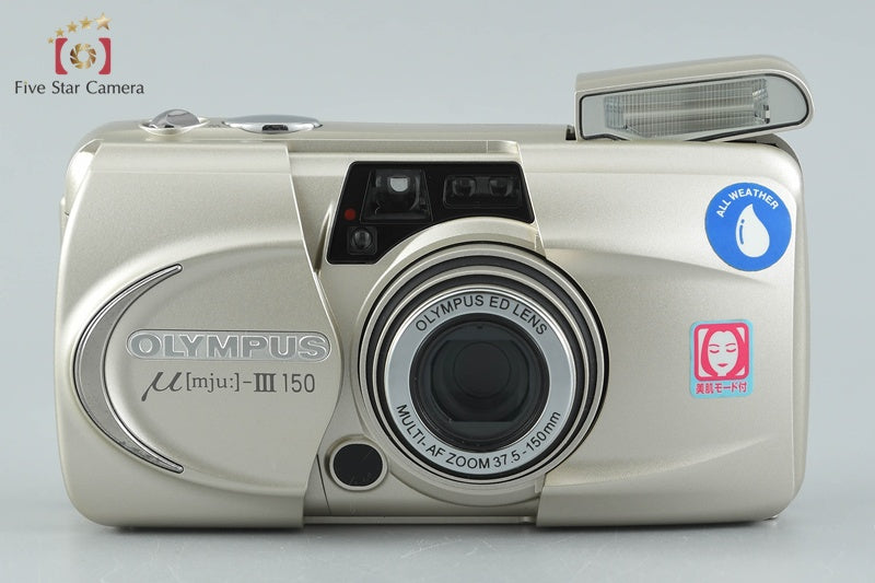 Olympus μ[mju:]-III 150 35mm Point & Shoot Film Camera