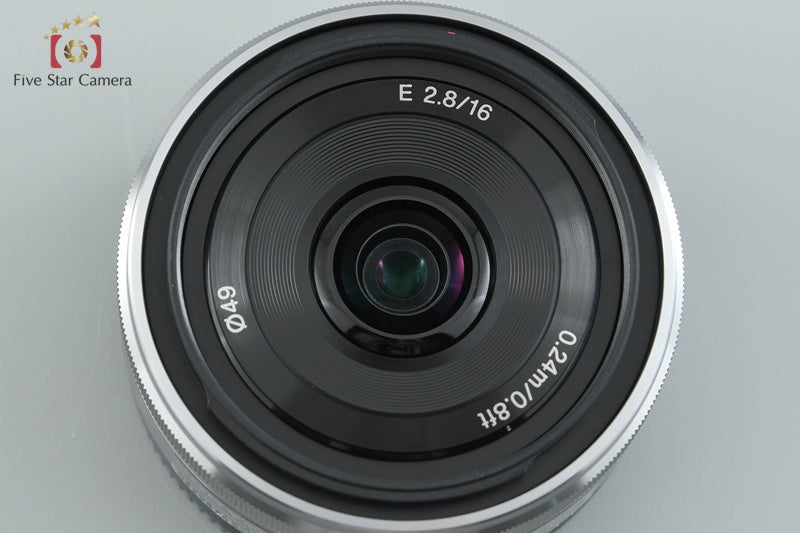 SONY E 16mm f/2.8 SEL16F28 + VCL-ECF1 Fisheye Converter