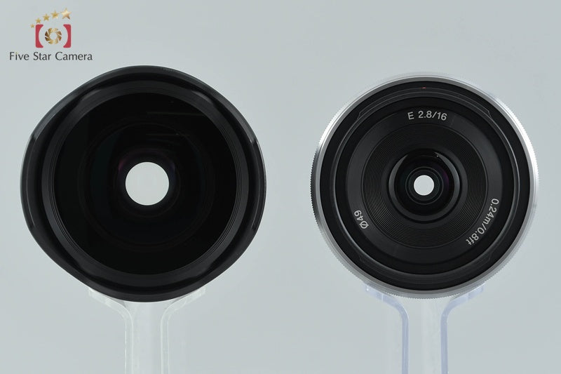 SONY E 16mm f/2.8 SEL16F28 + VCL-ECF1 Fisheye Converter