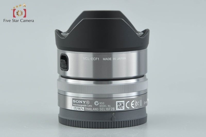 SONY E 16mm f/2.8 SEL16F28 + VCL-ECF1 Fisheye Converter