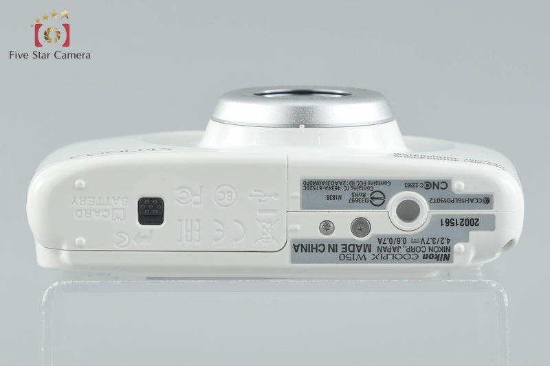 Nikon COOLPIX W150 White 13.2 MP Digital Camera w/ Box