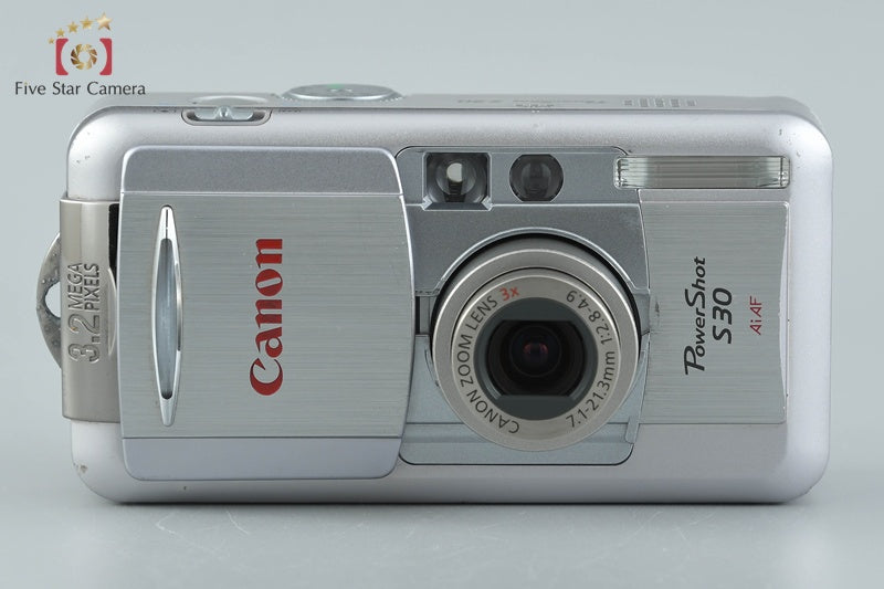 Canon PowerShot S30 Lavender Silver 3.2 MP Digital Camera