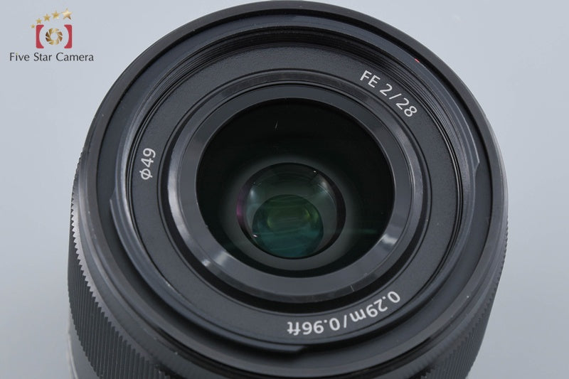 Sony FE 28mm f/2 SEL28F20